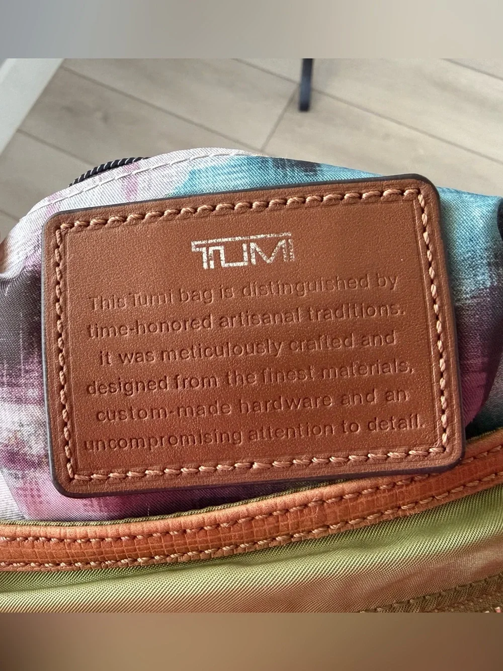 Tumi Voyageur Capri Crossbody Bag with Leather Trim